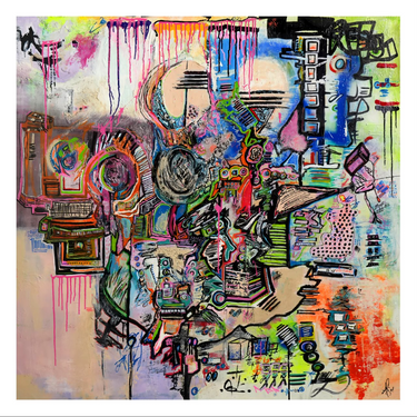 Flesh and Steel   - Hand Embellished